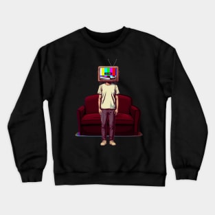 Tv Head Crewneck Sweatshirt